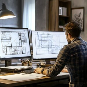 Tirage Professionnel de Plans d’Architecture et de Chantier